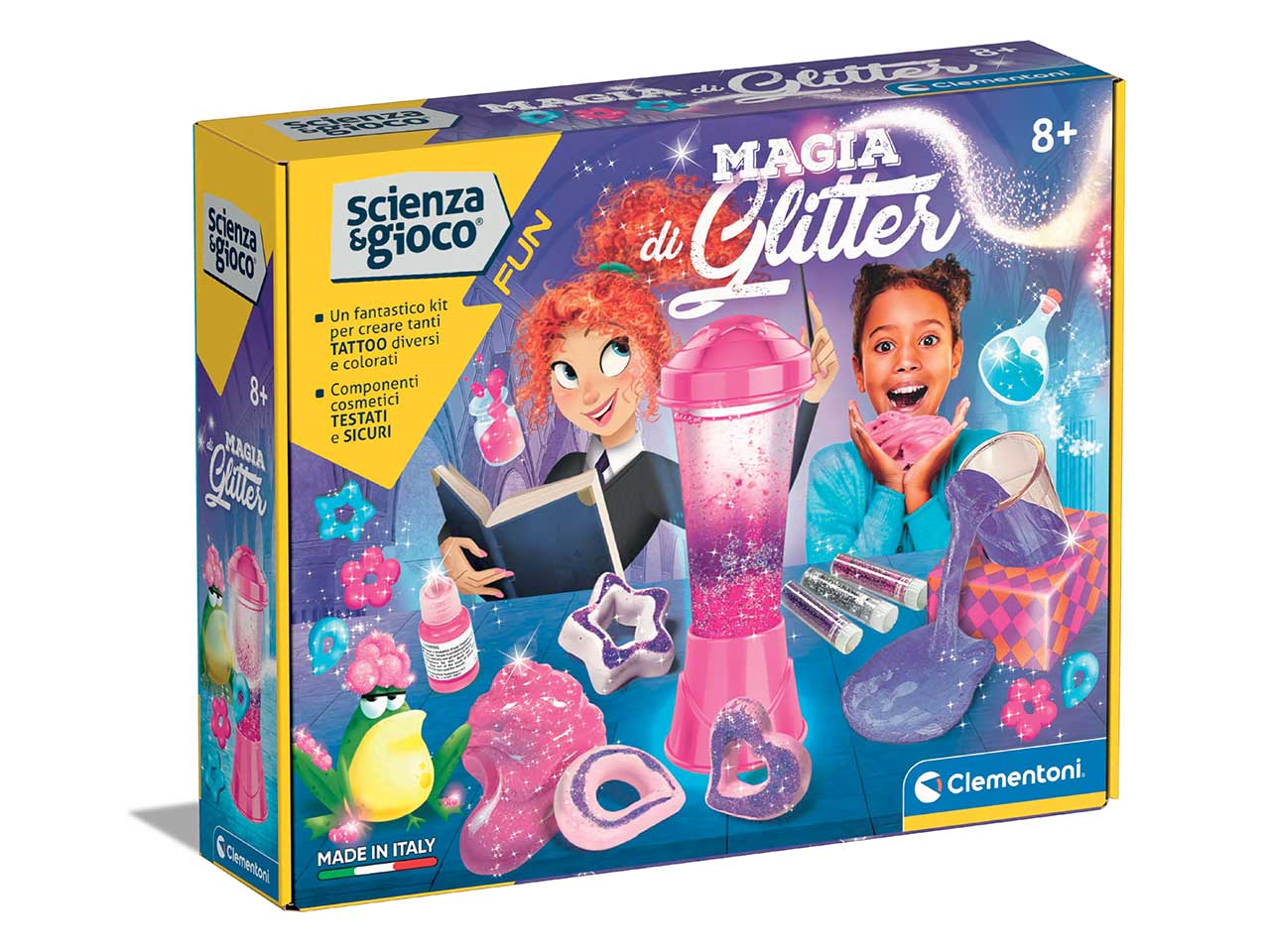 Scienza FunMagia di Glitter Gioco Scientifico - Clementoni