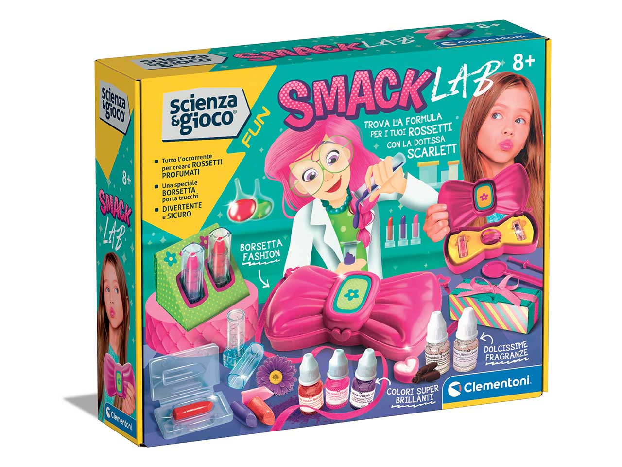 Smack Lab Laboratorio Rossetti Gioco Scientifico - Clementoni