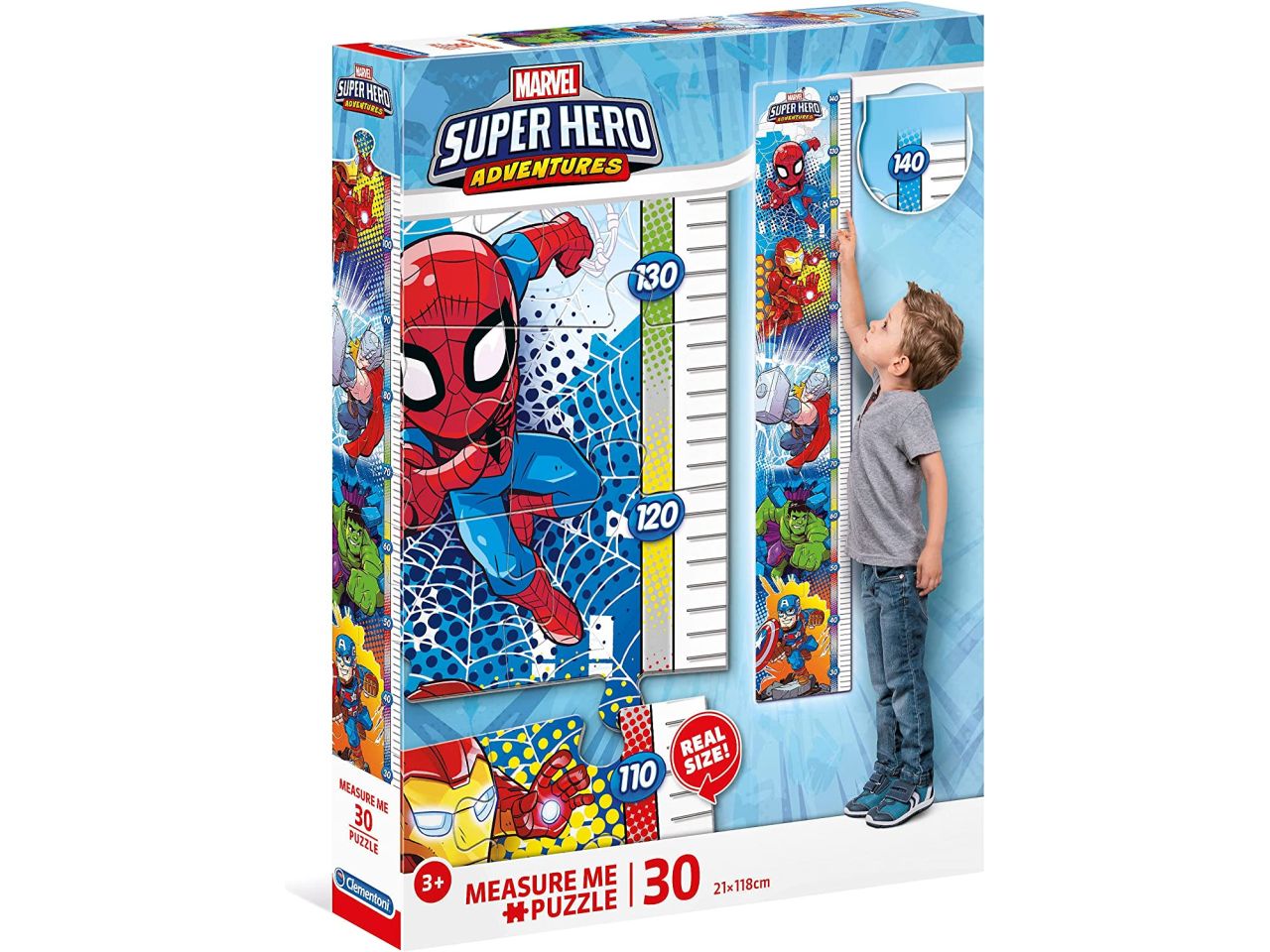 Puzzle measure me super hero 2020