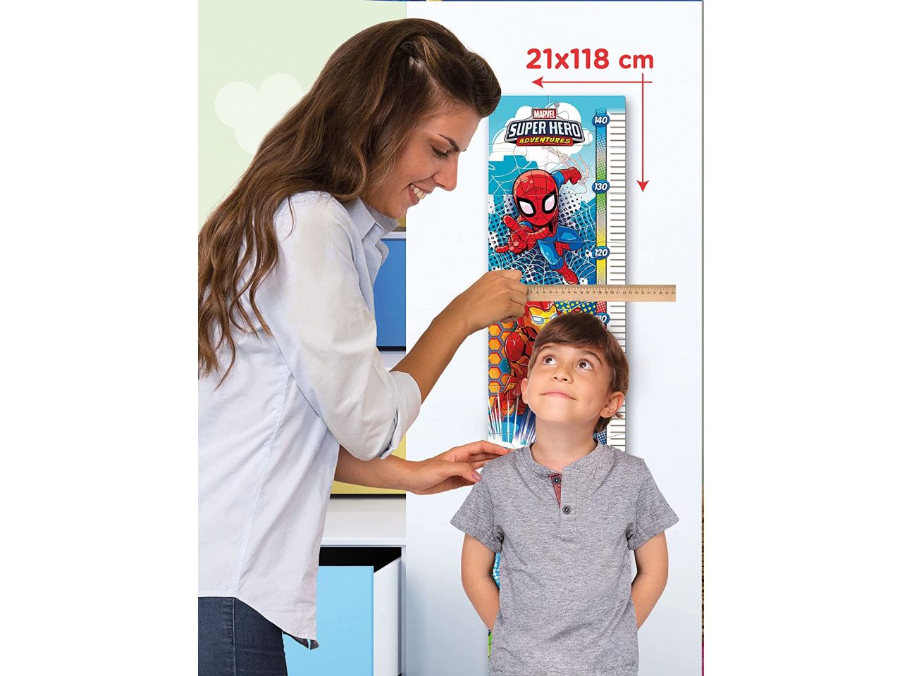 Puzzle measure me super hero 2020
