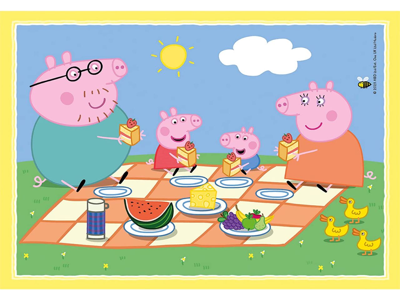 Supercolor Peppa Pig Puzzle 4 in 1 - Clementoni