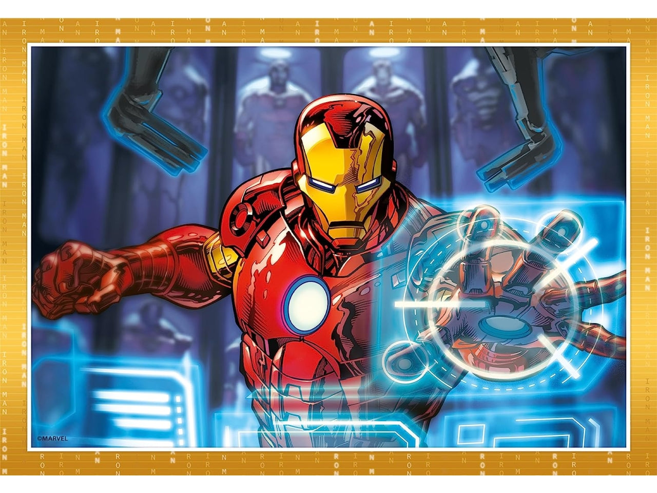 Puzzle 4 in 1 marvel