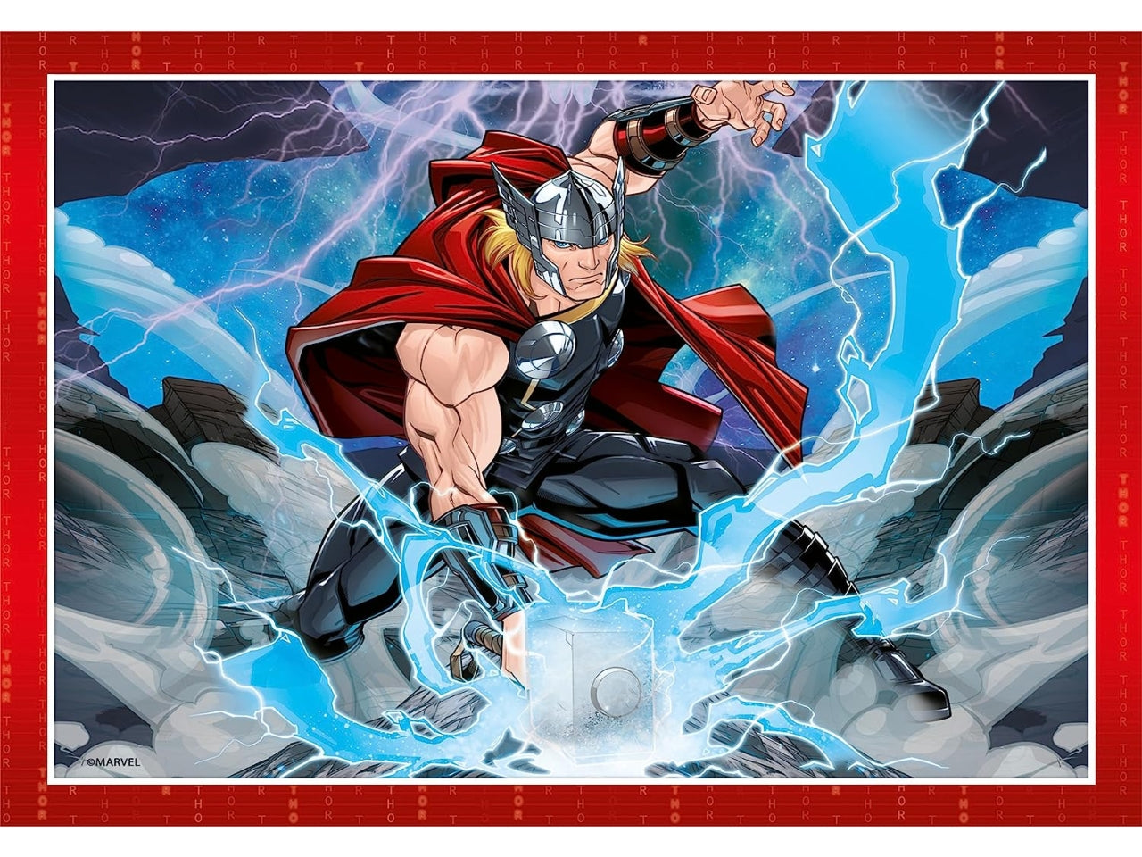 Puzzle 4 in 1 marvel