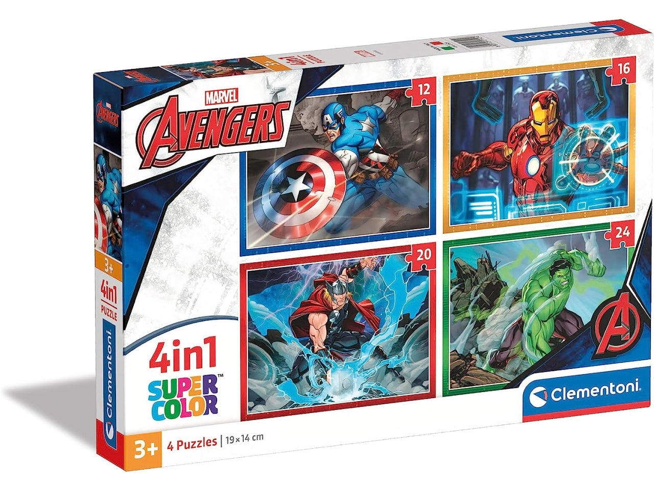 Puzzle 4 in 1 marvel
