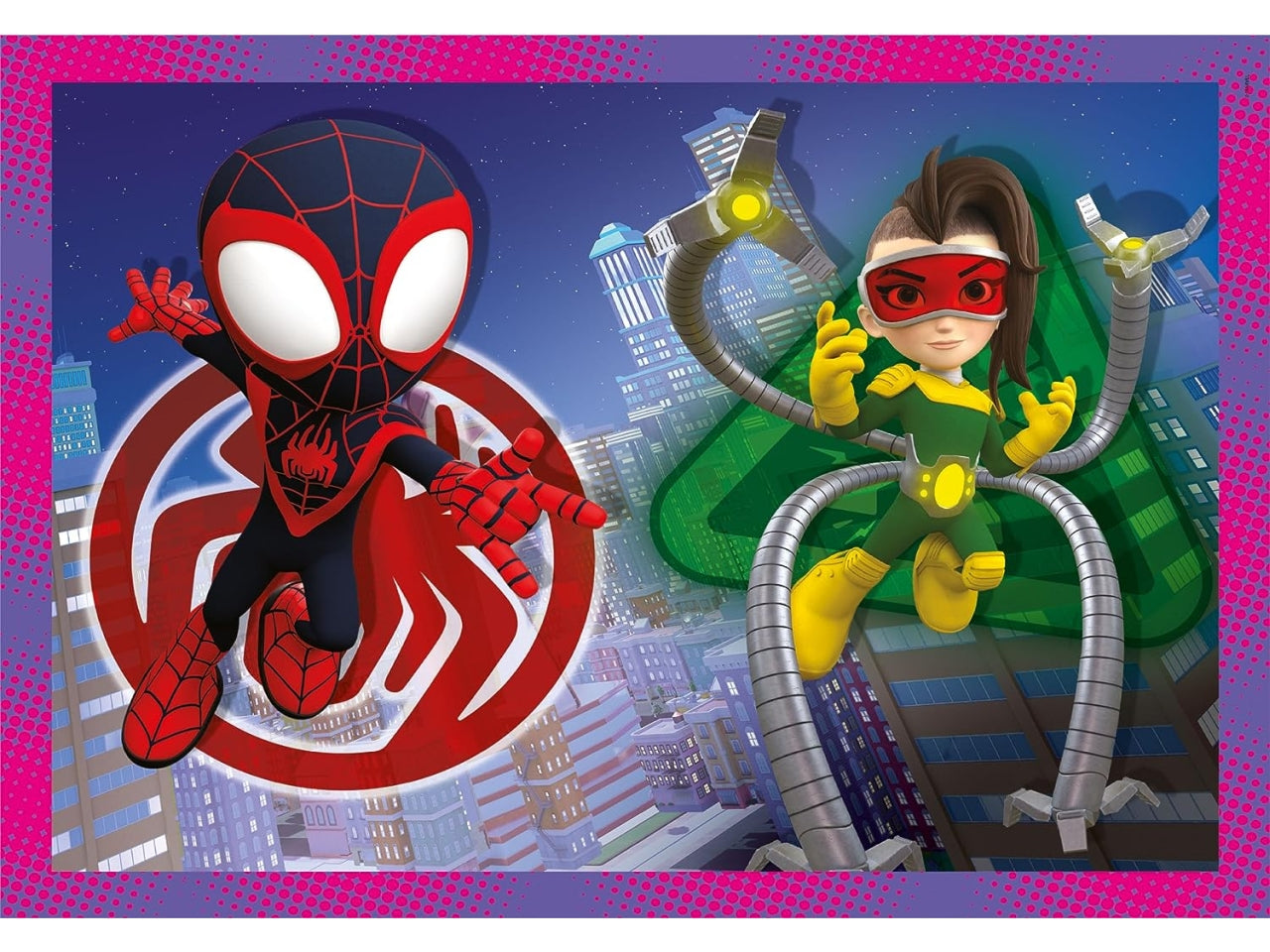 Clementoni puzzle 4in1 spidey and his amazing friends