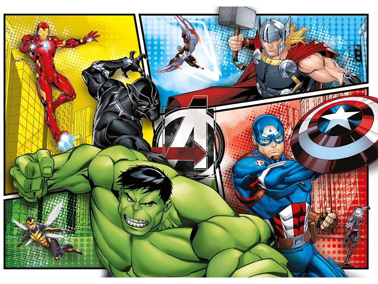 Puzzle 2x60 avengers