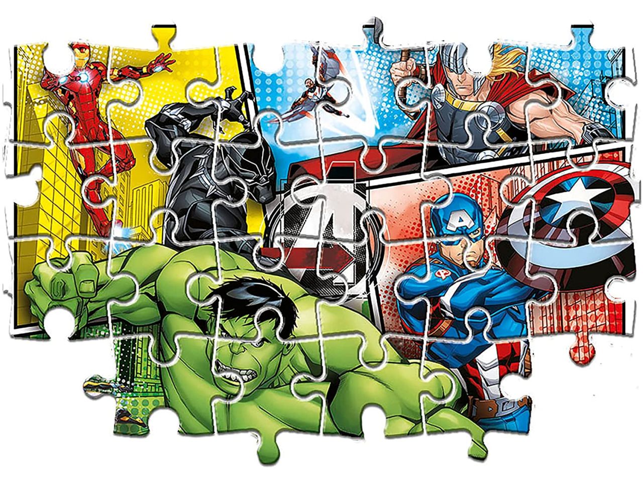 Puzzle 2x60 avengers