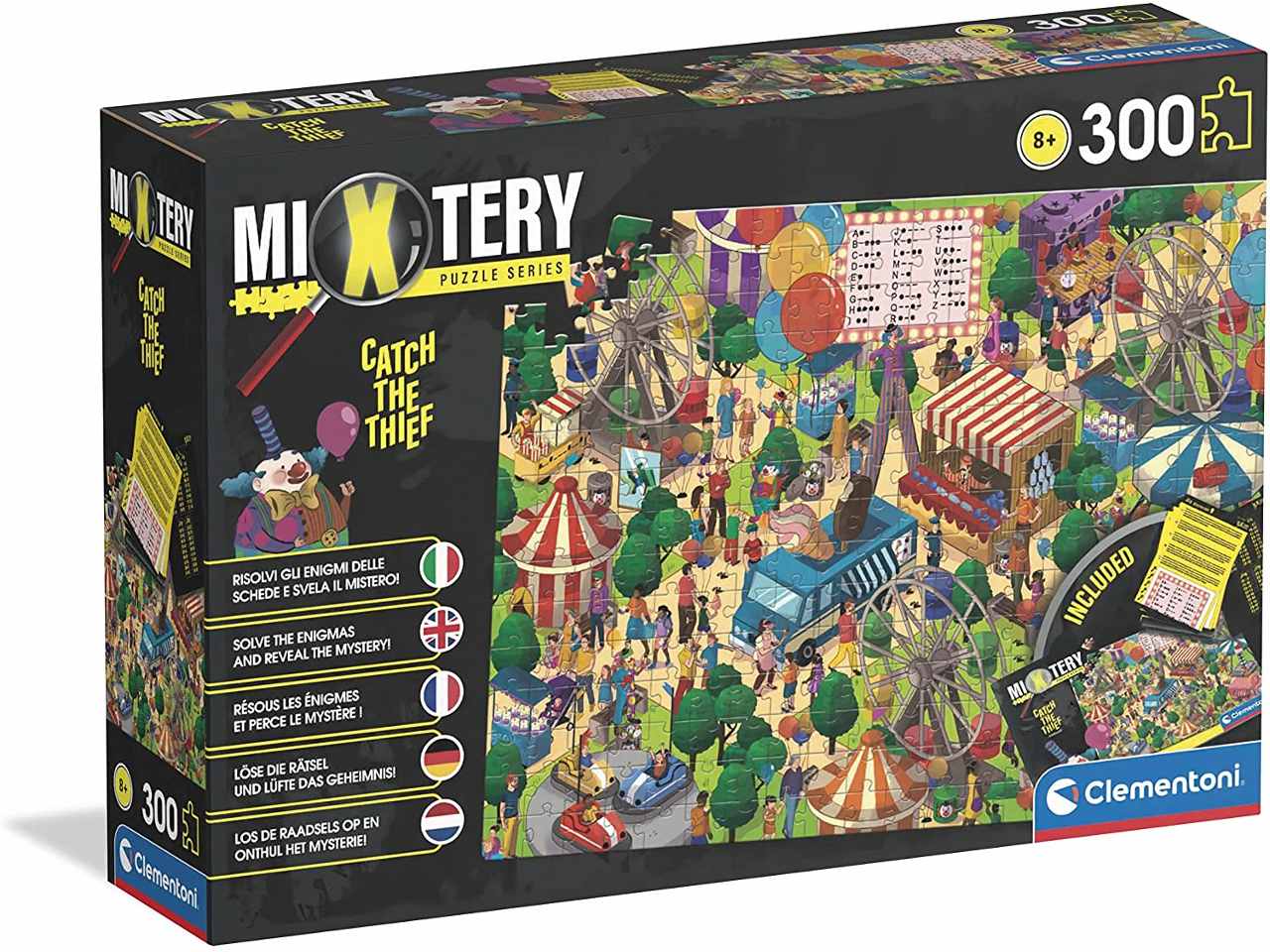 Puzzle 300 pezzi mistery puzzle catch the thief 21712
