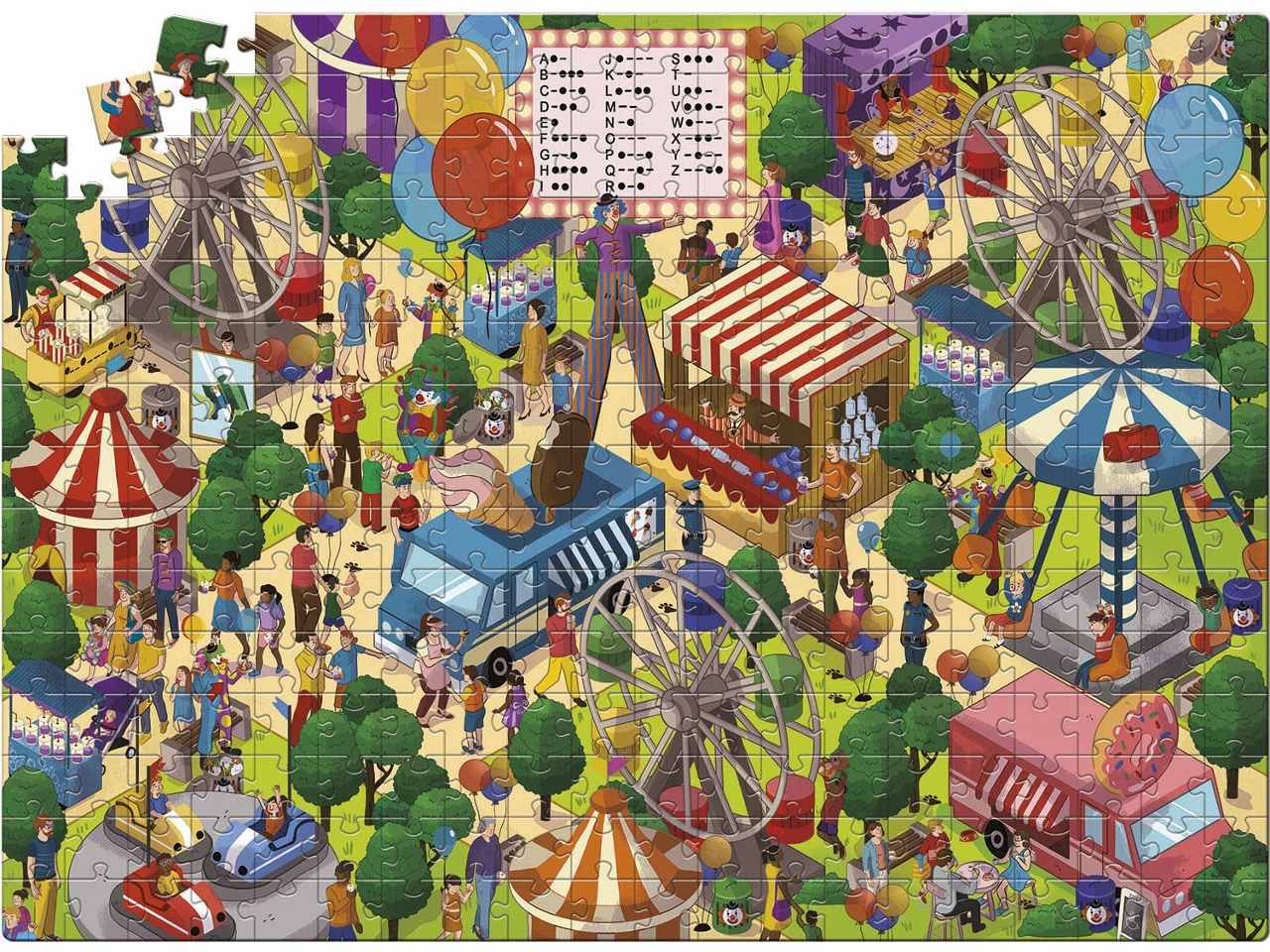 Puzzle 300 pezzi mistery puzzle catch the thief 21712