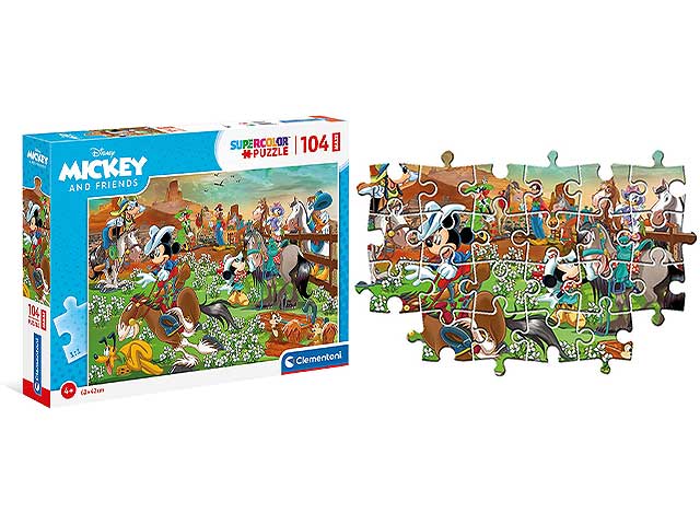 Puzzle 104pz maxi mickey and friends 23759