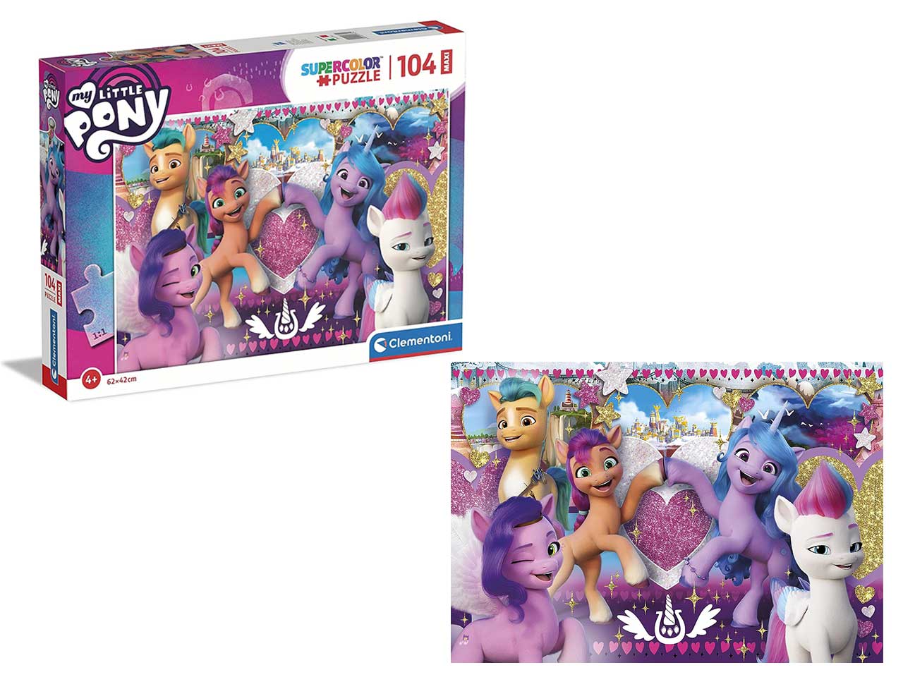 Puzzle 104pz maxi little pony 3 23765