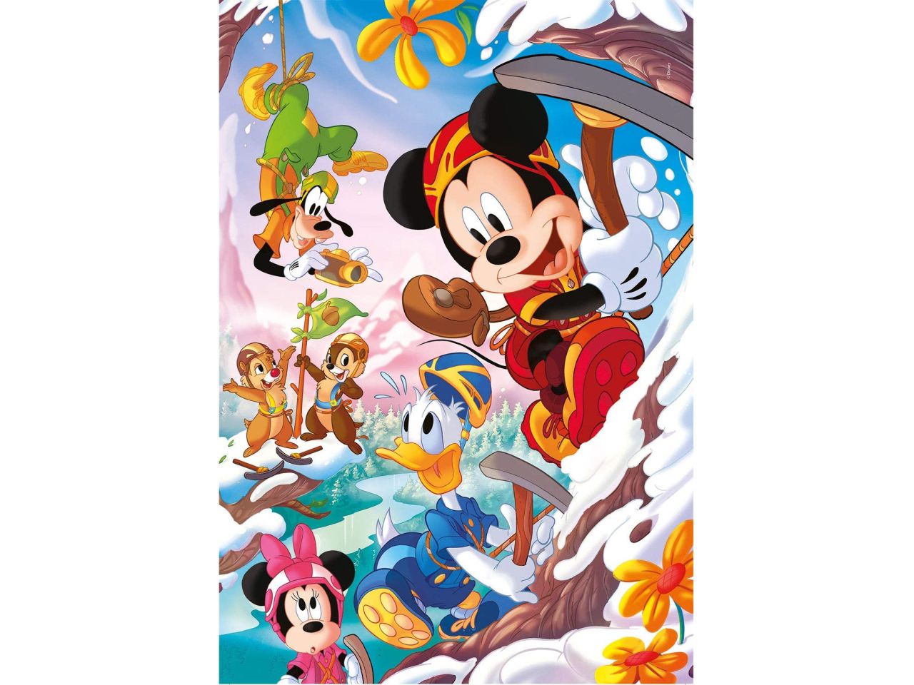 Puzzle 3x48 mickey and friends