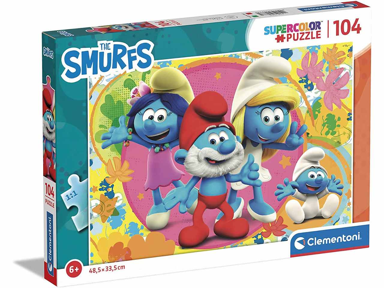 Puzzle 104 pezzi smurfs 25733
