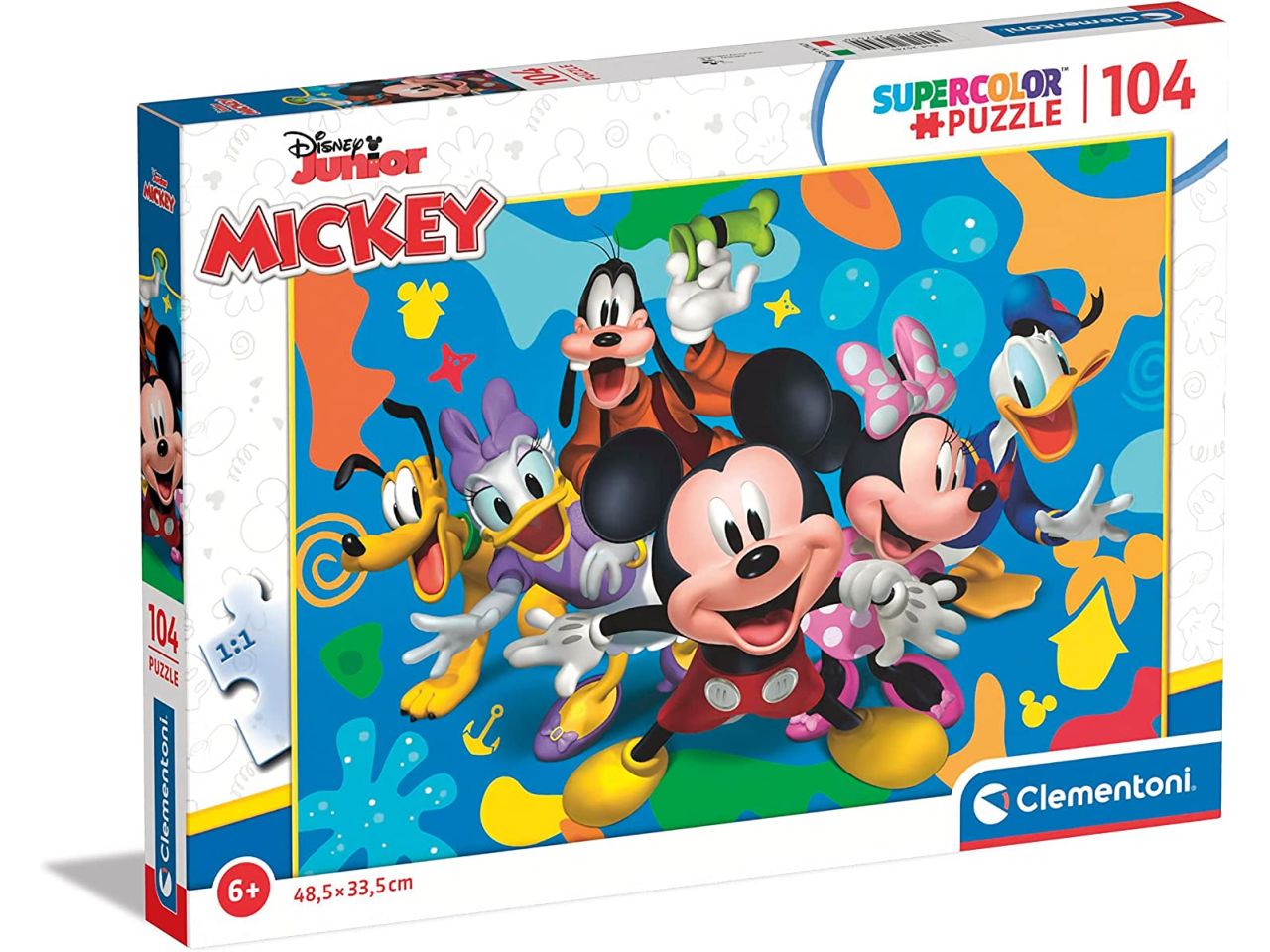 Disney Mickey And Friends Supercolor Friends Puzzle 104 Pezzi - Clementoni
