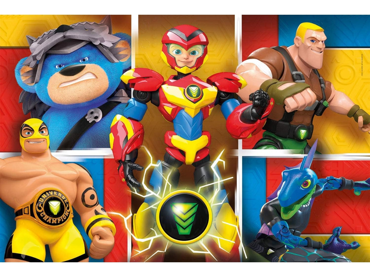 Puzzle 60 pezzi maxi power players 26458