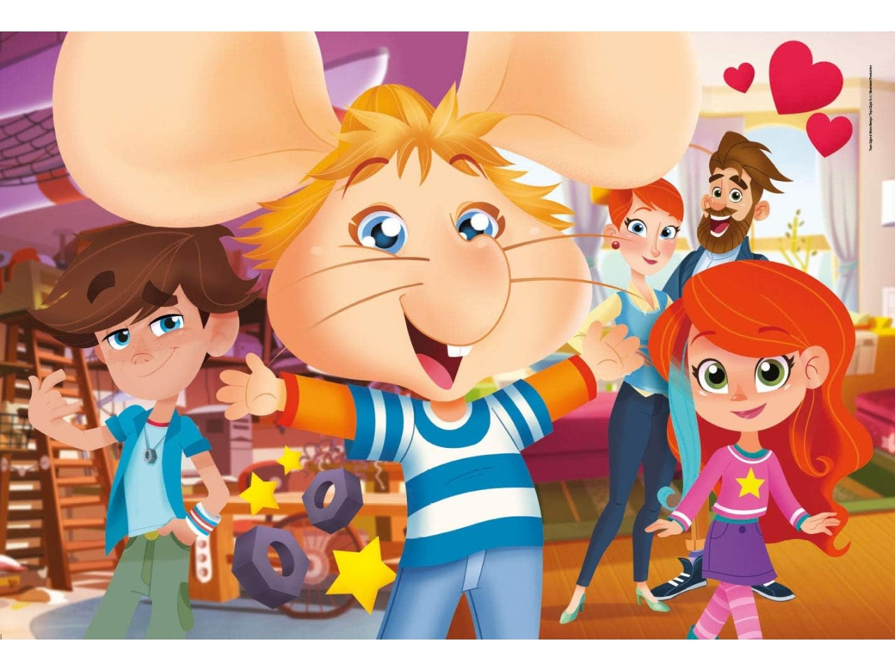 Puzzle 60pz maxi topo gigio 26469