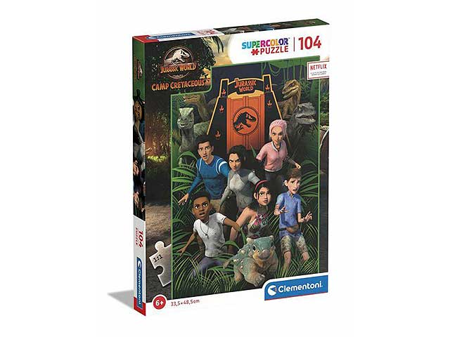 Puzzle 104 pezzi jurassic world 27544