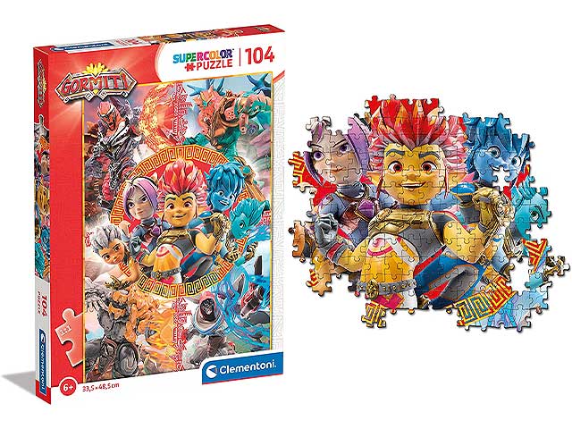 Puzzle 104 pezzi gormiti 27552