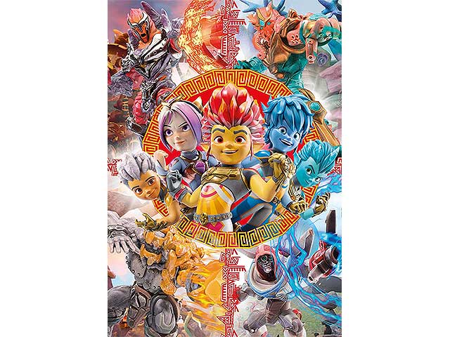 Puzzle 104 pezzi gormiti 27552