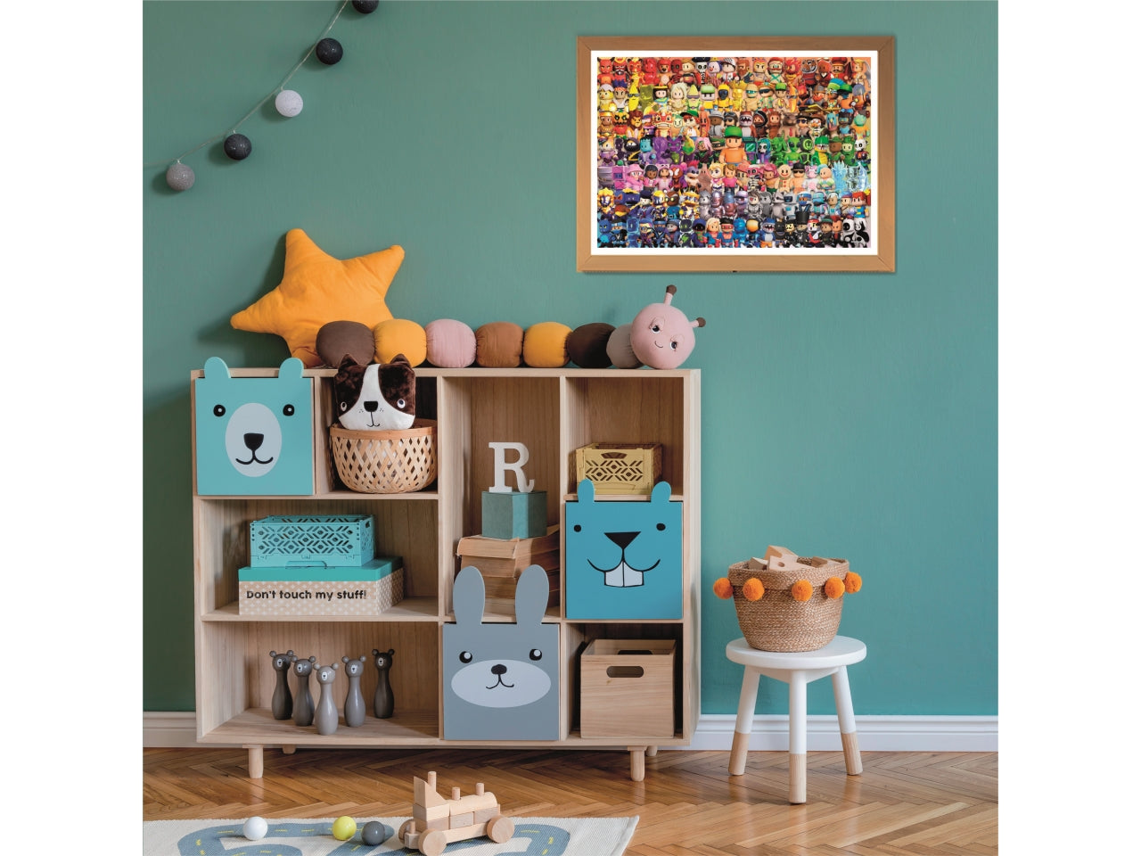 Puzzle Stumble Guys Videogioco, Impossible 180 Pezzi Bambini 7 Anni, Gaming, Made In Italy, 29321 - Clementoni