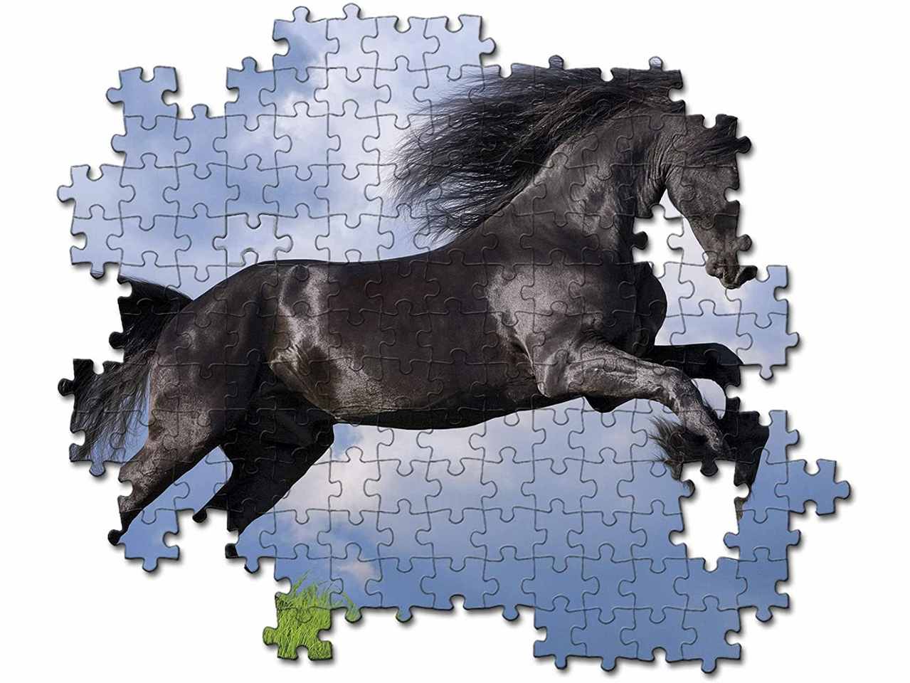Puzzle 500pz fresian black horse 35071