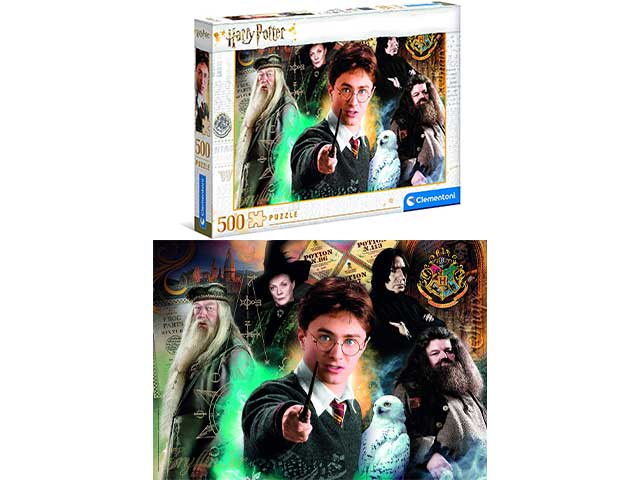 Harry Potter Puzzle Adulti 500 pezzi - Clementoni
