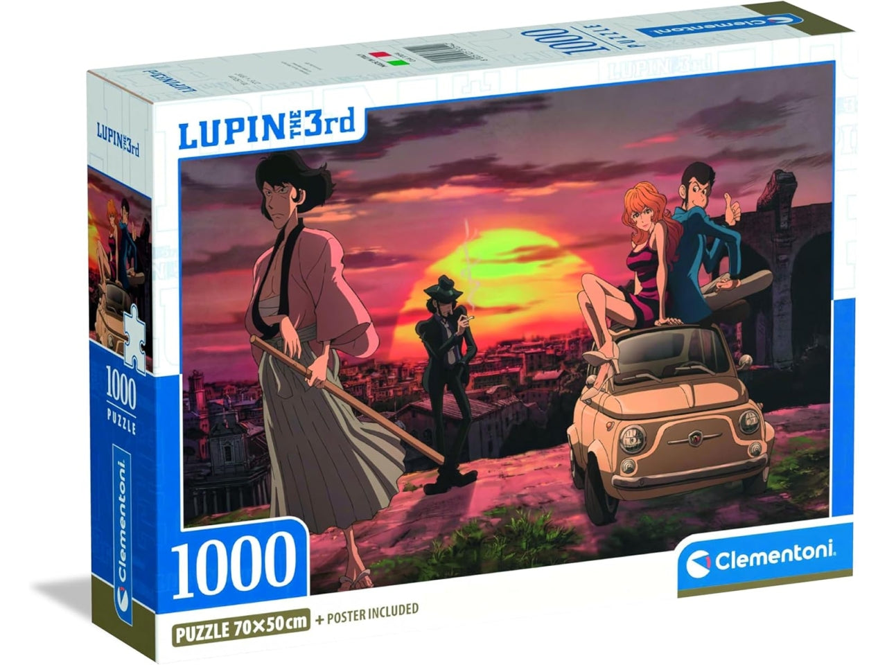Puzzle 1000 pezzi lupin iii - 1
