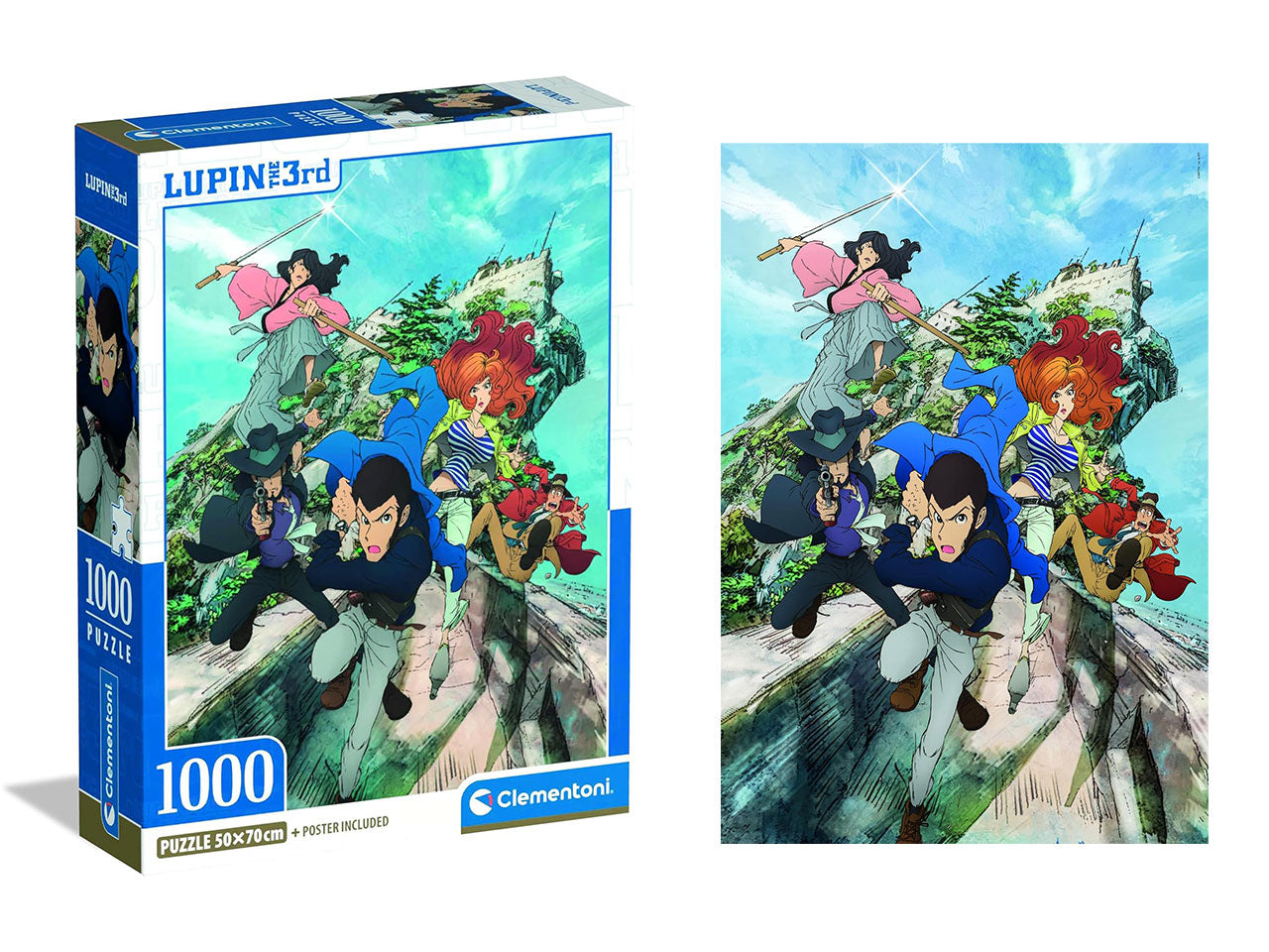 Puzzle 1000 pezzi lupin iii - 3