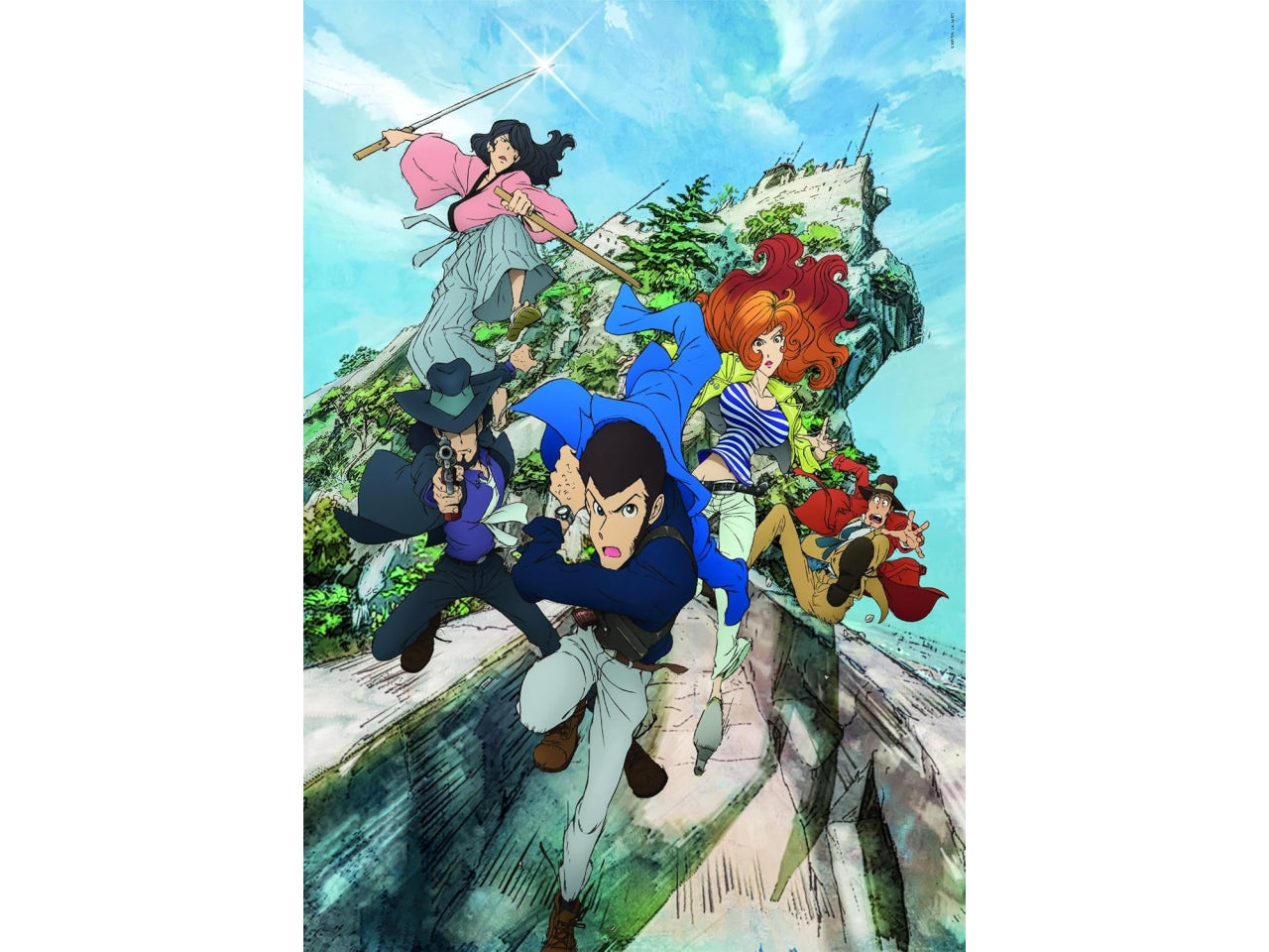 Puzzle 1000 pezzi lupin iii - 3