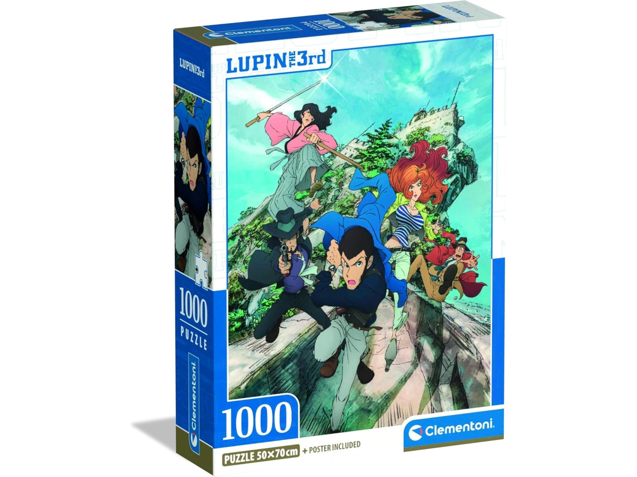 Puzzle 1000 pezzi lupin iii - 3