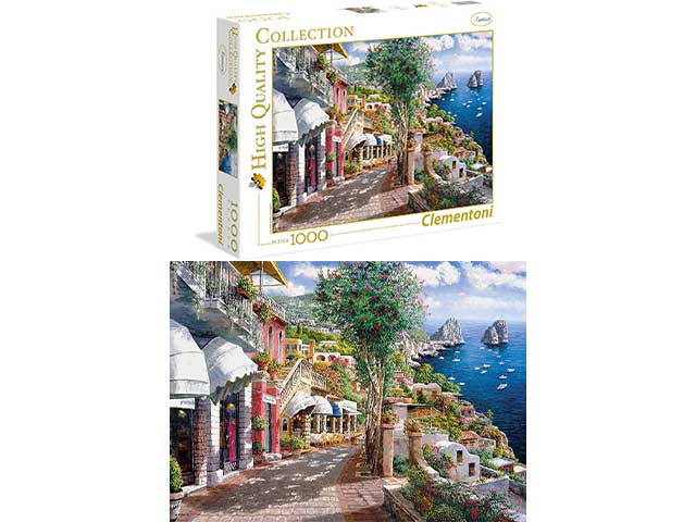 Puzzle 1000 pezzi hqc capri 39257