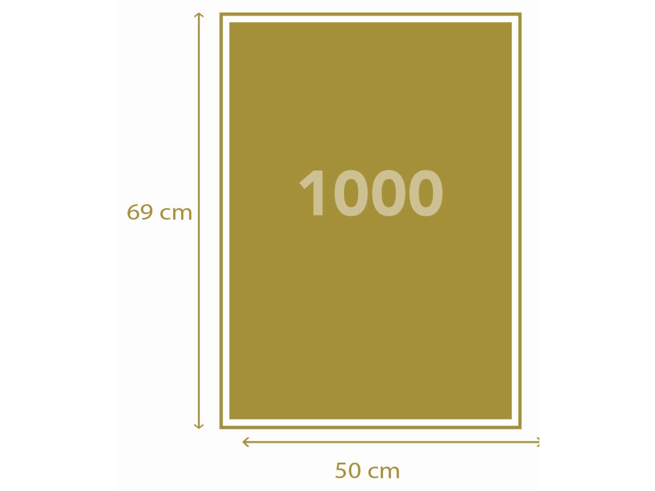 Puzzle da 1000 pezzi hqc walk of the jaguar