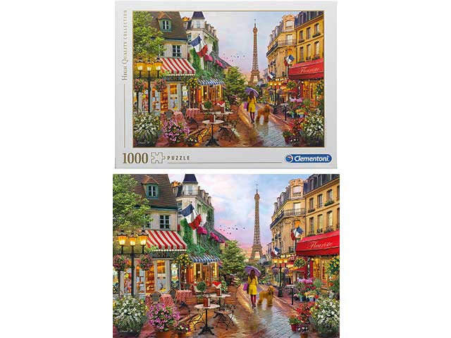 Puzzle 1000 pezziflowers in paris 201939482