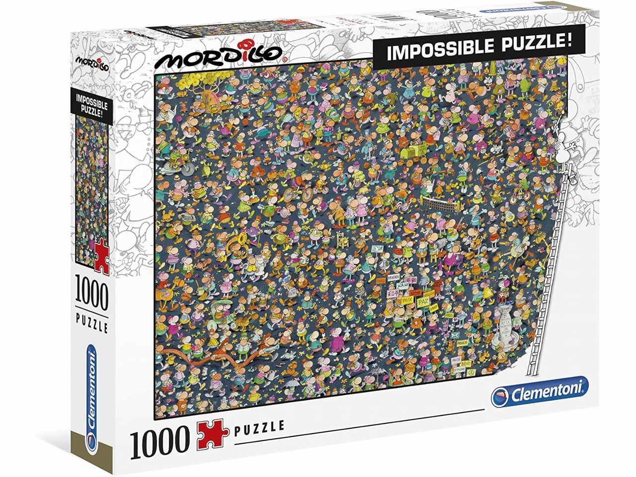 Puzzle 1000 impossible mordillo 39550