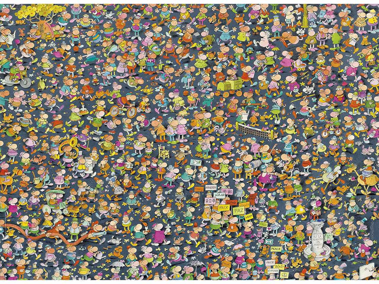 Puzzle 1000 impossible mordillo 39550