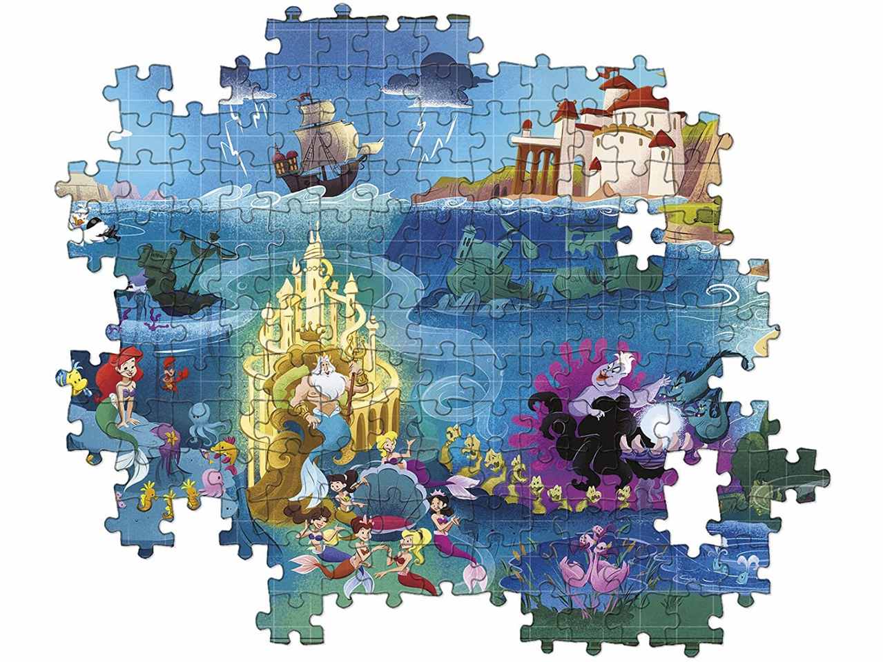 Puzzle 1000 pezzi little mermaid 39664