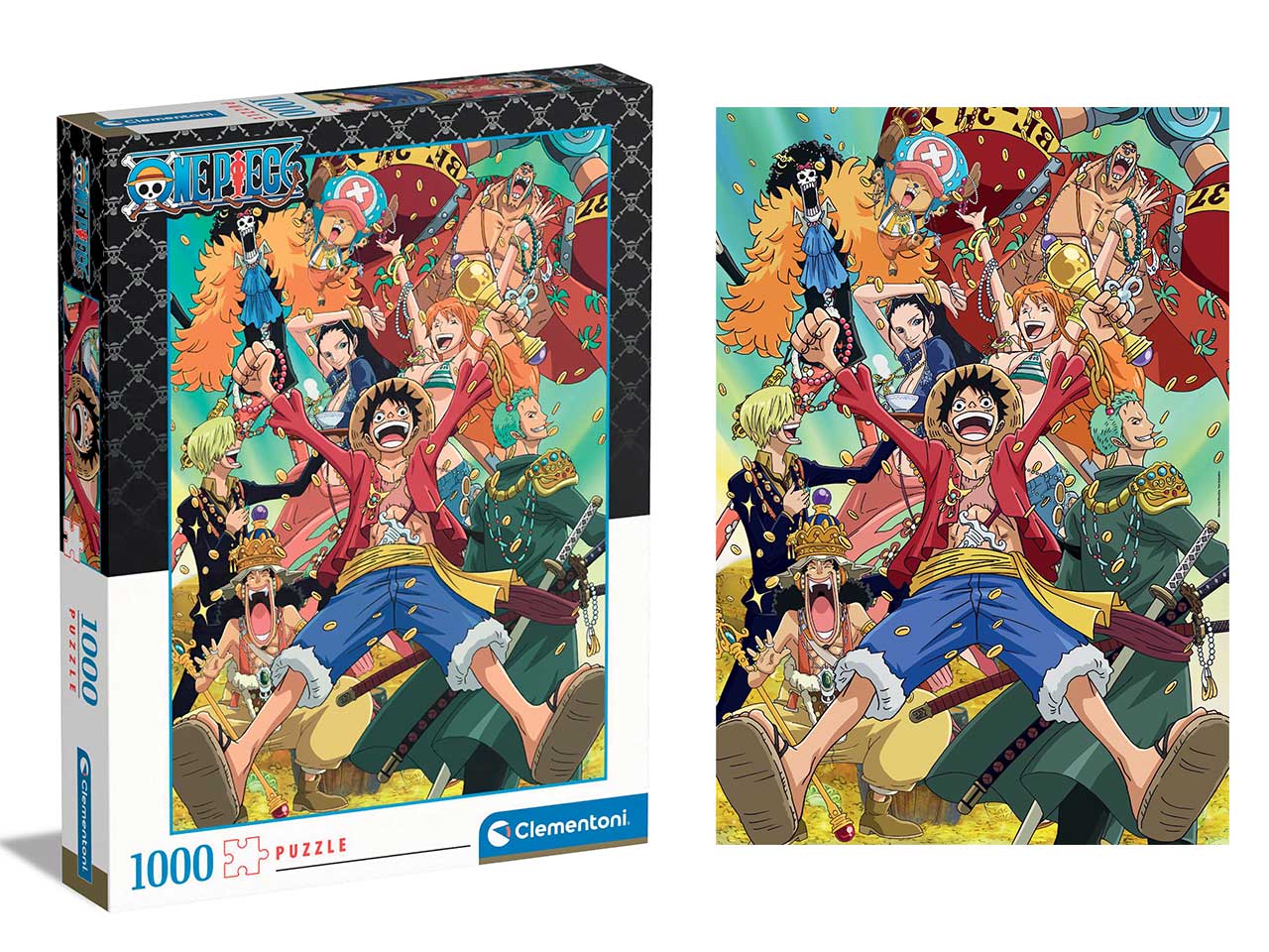 One Piece 2 Puzzle 1000 pezzi - Clementoni