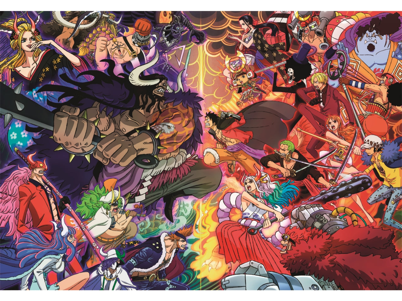 Puzzle anime 1000 pezzi one piece