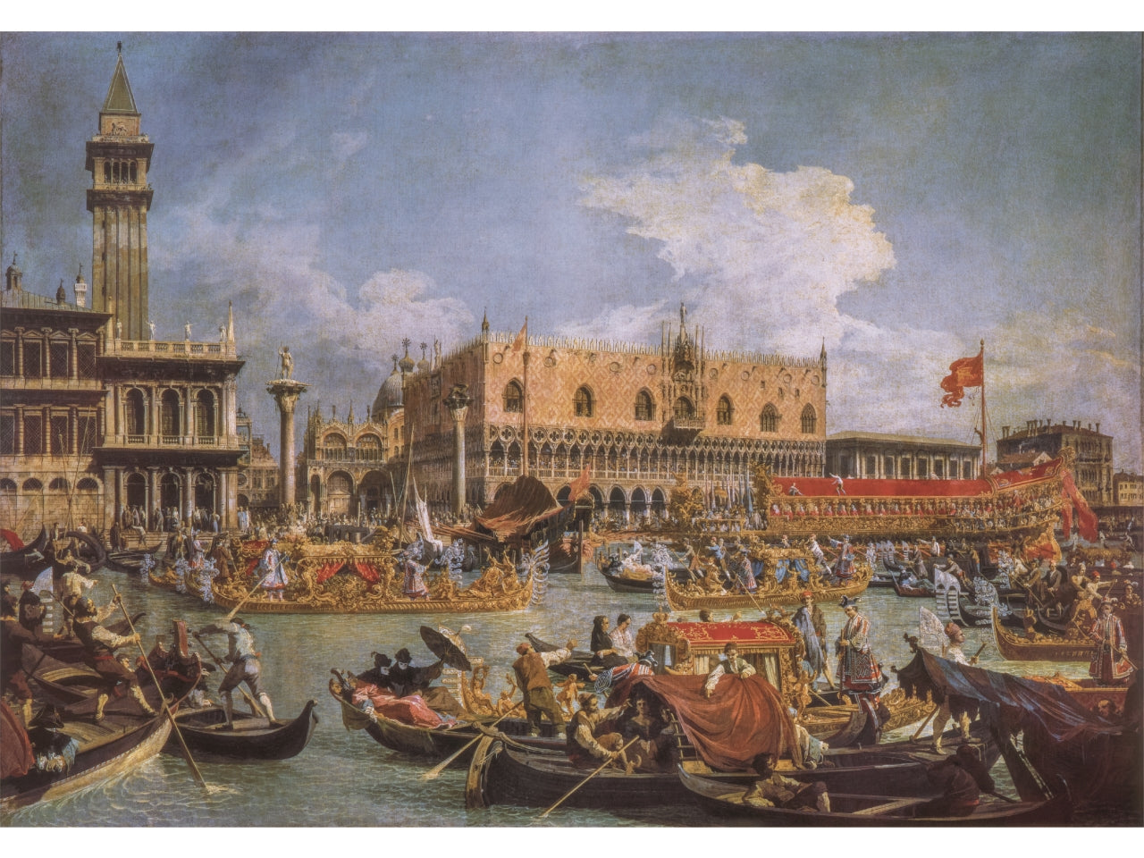 Puzzle da 1000 pezzi museum canaletto, "the return o