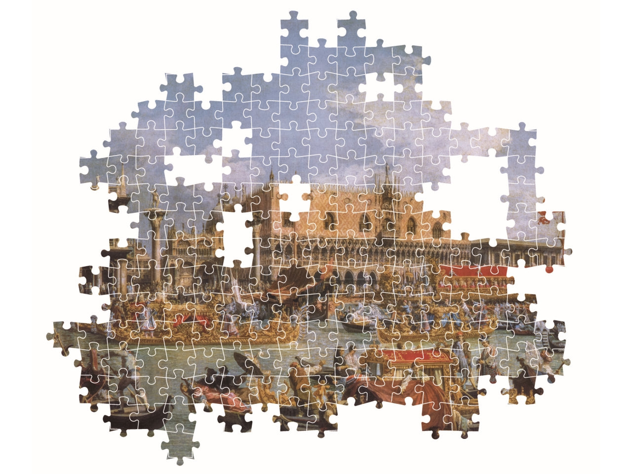 Puzzle da 1000 pezzi museum canaletto, "the return o