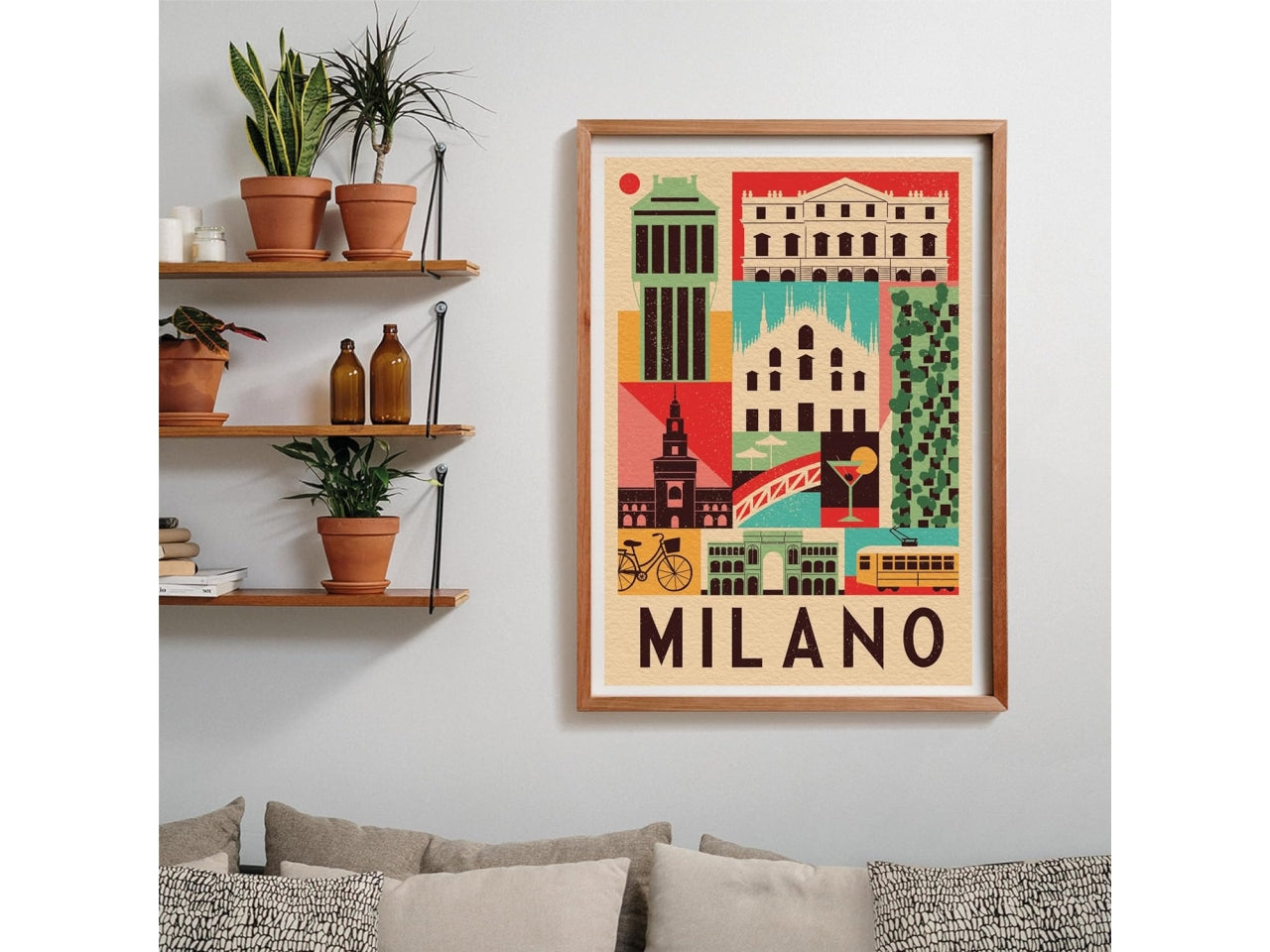 Puzzle 1000 pezzi style in the city milano