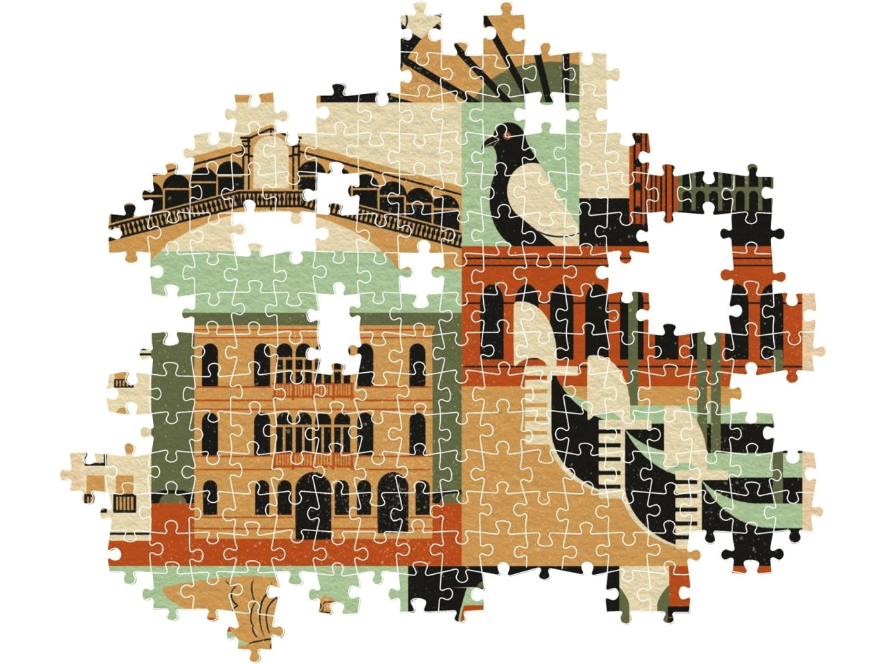 Puzzle 1000 pezzi style in the city venezia