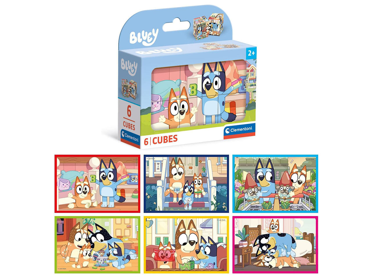 Cubi 6 - bluey