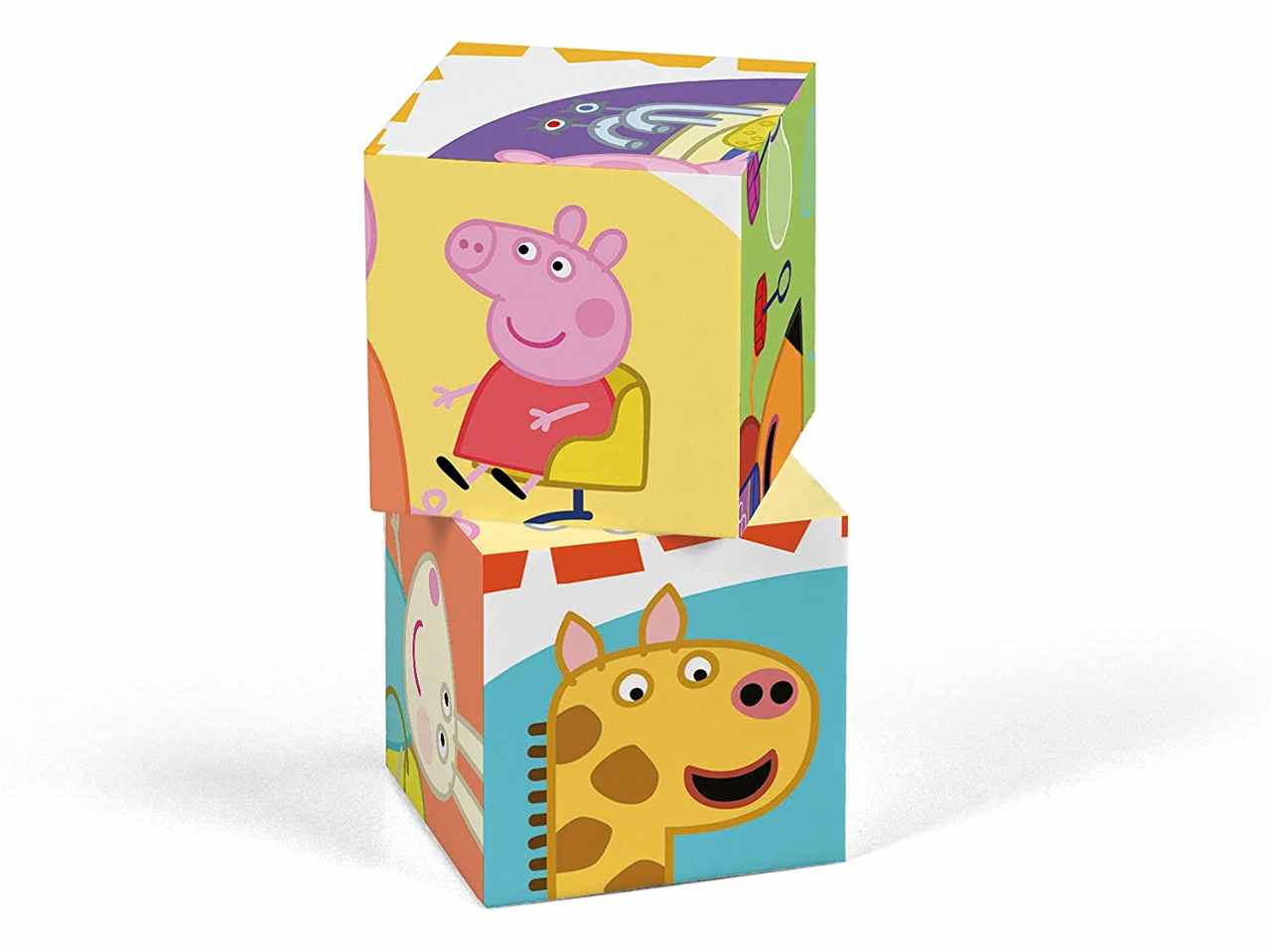 Peppa pig puzzle cubi 6pz 44009