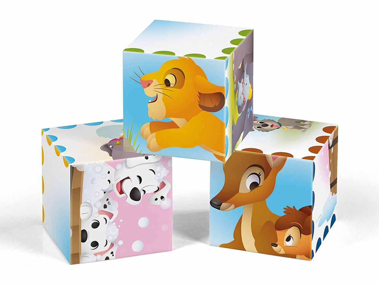 Disney animal friends puzzle cubi 6 pezzi 4