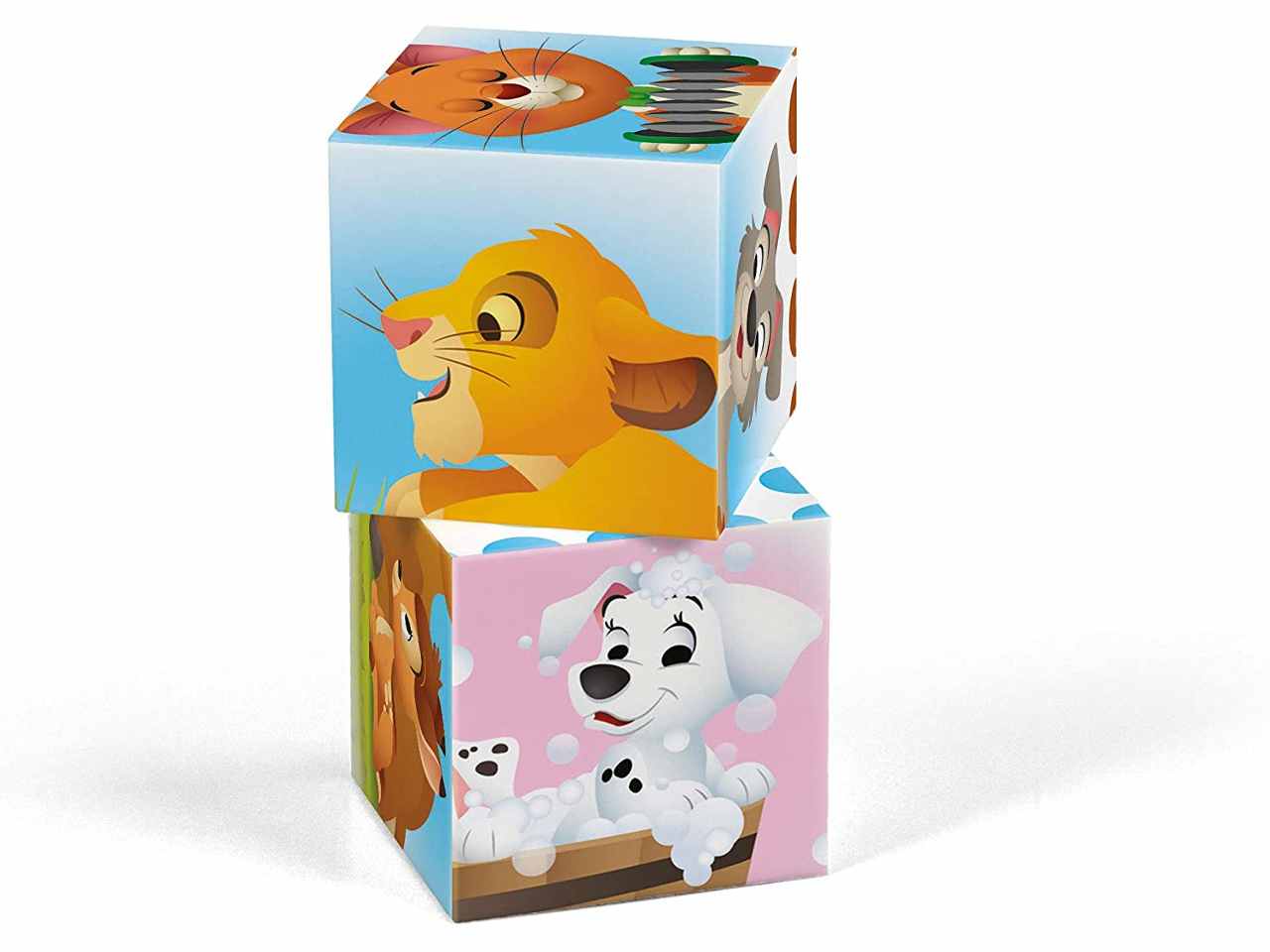 Disney animal friends puzzle cubi 6 pezzi 4