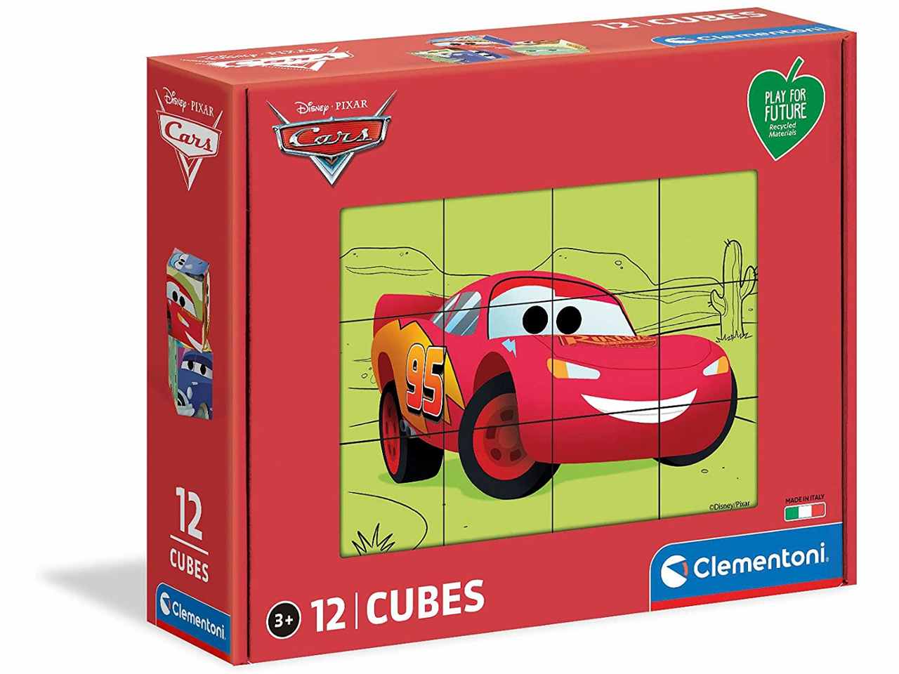 Cars puzzle cubi 12 pezzi 45011.4