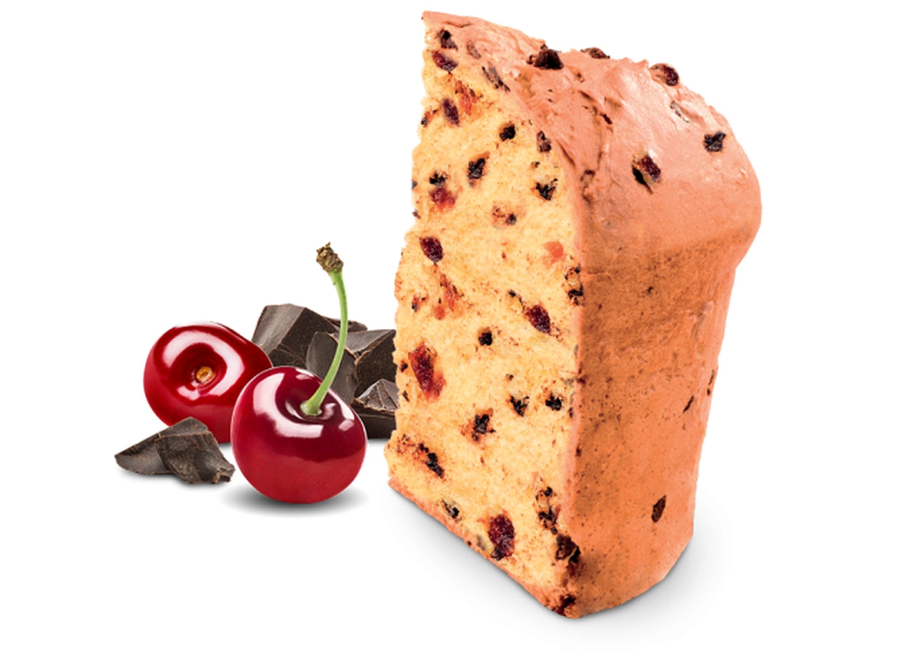 Maina panettone peso 750gr al gusto cioccolato e amarene