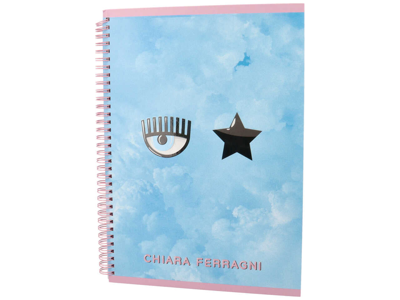 Quaderno maxi spiralato chiara ferragni misura 21x29,7cm 80gr - la confezione comprende 4 quaderni - assortiti