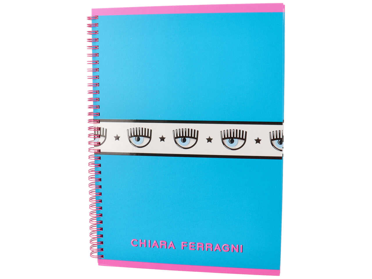 Quaderno maxi spiralato chiara ferragni misura 21x29,7cm 80gr - la confezione comprende 4 quaderni - assortiti